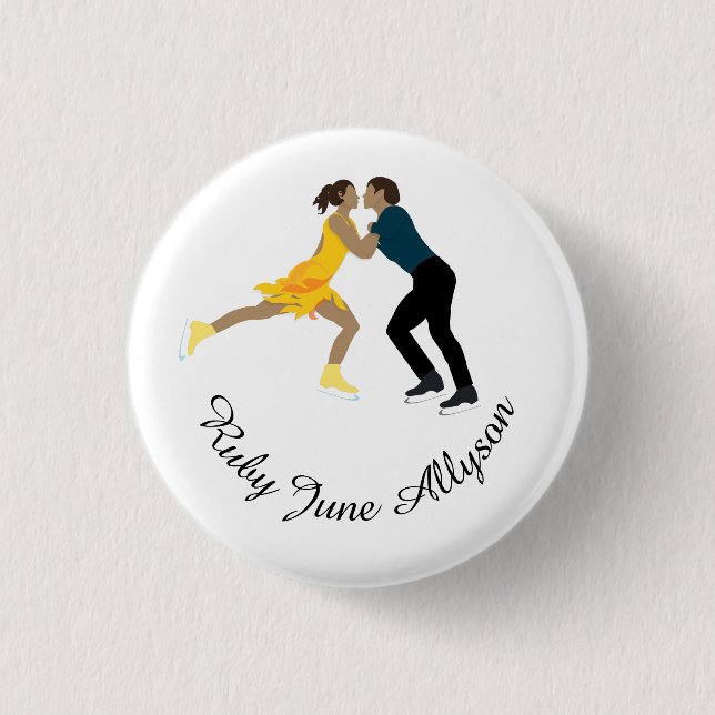 Abbildung Skaten Button (Vorderseite)