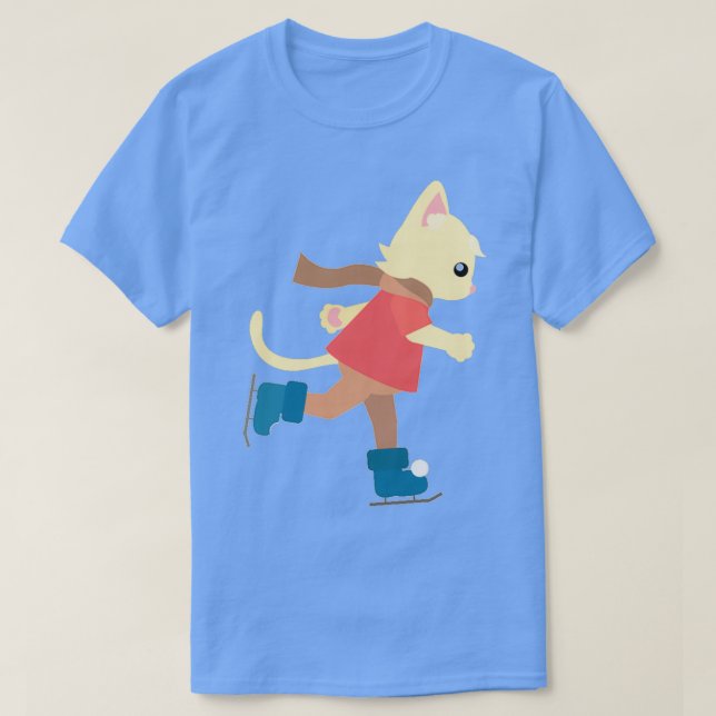 Abbildung Skaten cat T-Shirt (Design vorne)