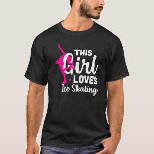 Abbildung Skaten Diese Girl-Lieben-Ice-Skaten 1 T-Shirt