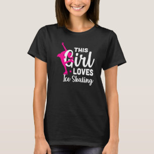 Abbildung Skaten Diese Girl-Lieben-Ice-Skaten 1 T-Shirt