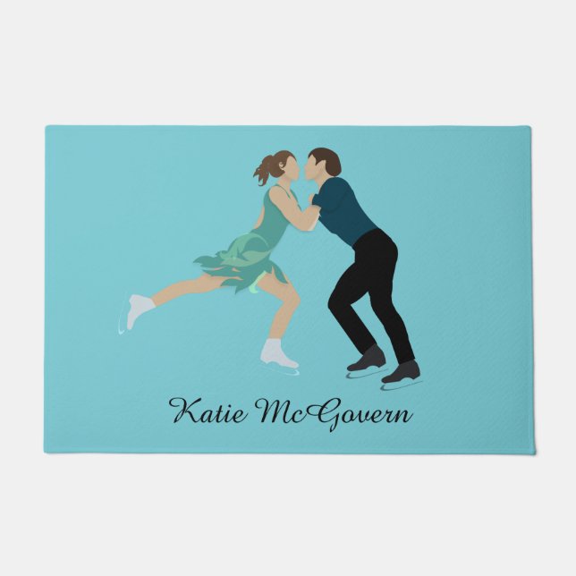 Abbildung Skaten Fußmatte (Vorderseite)