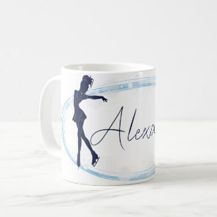 Abbildung Skaten Girl Individuelle Name Kaffeetasse