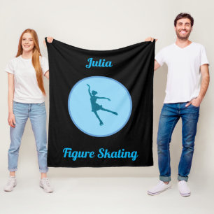 Abbildung Skaten Personalisiert Fleece Blankon