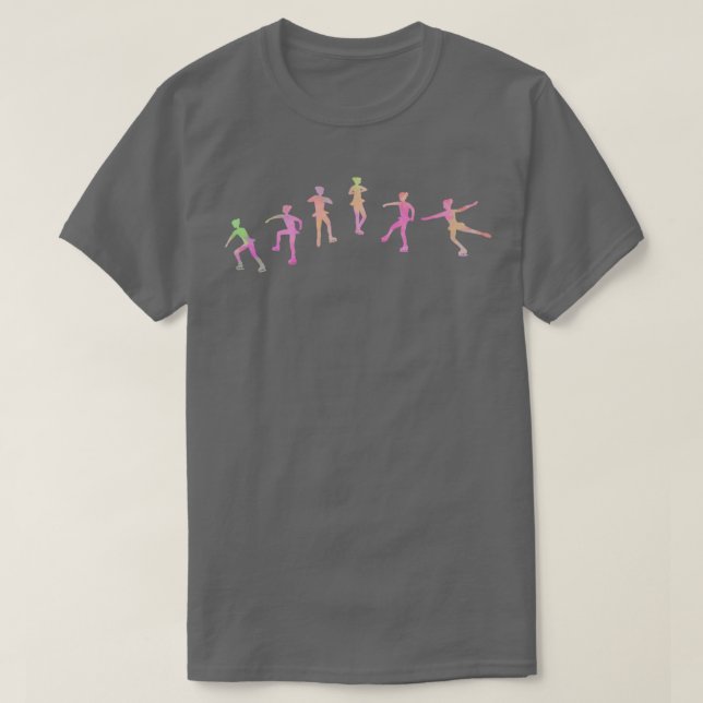 Abbildung Skaten Salchow-Sprung T-Shirt (Design vorne)