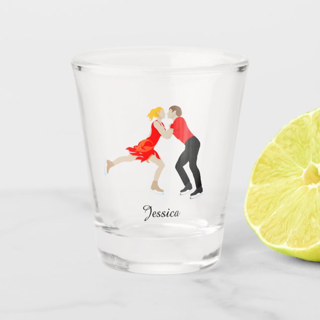 Abbildung Skaten Schnapsglas (Vorderseite)