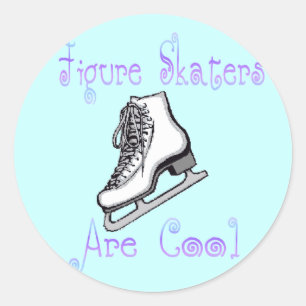 Abbildung Skater Cool Runder Aufkleber