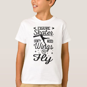 Abbildung Skater Flüge T-Shirt