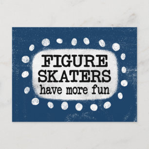 Abbildung Skater haben mehr Spaß Postkarte