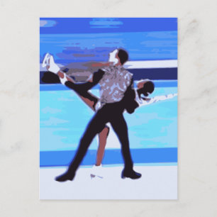 Abbildung Skater Postkarte
