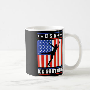 Abbildung Skater Usa Ice Skaten Kaffeetasse