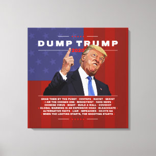 Abbildung Trump 2020 Leinwanddruck