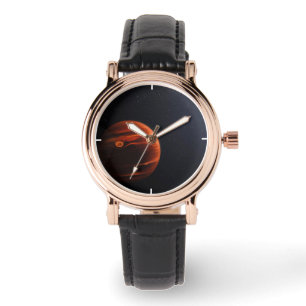 Abbildung von Exoplanet VHS 1256 B und seinen Ster Armbanduhr