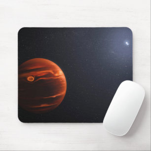 Abbildung von Exoplanet VHS 1256 B und seinen Ster Mousepad