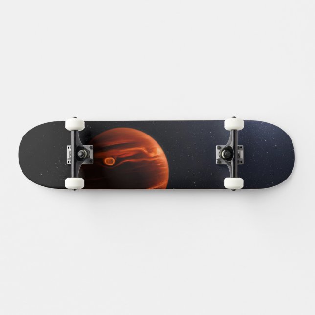 Abbildung von Exoplanet VHS 1256 B und seinen Ster Skateboard (Horizontal)