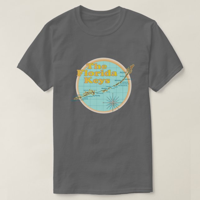Abbildung von Florida Keys T-Shirt (Design vorne)