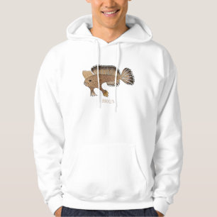 Abbildung von Handfish Cartoon Hoodie