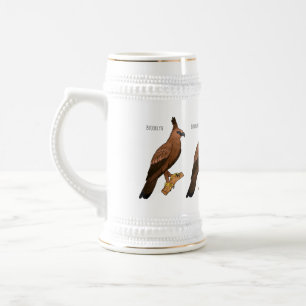 Abbildung zum Cartoon des Vogeladlers Bierglas