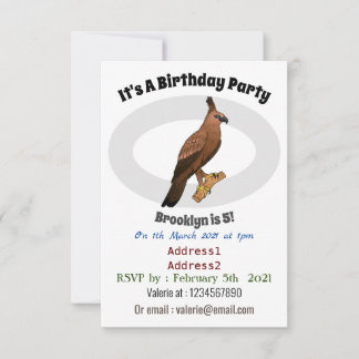 Abbildung zum Cartoon des Vogeladlers Einladung