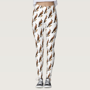 Abbildung zum Cartoon des Vogeladlers Leggings