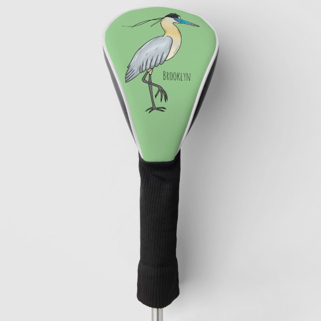 Abbildung zum Cartoon von gekapselten Vögeln Golf Headcover (Vorderseite)