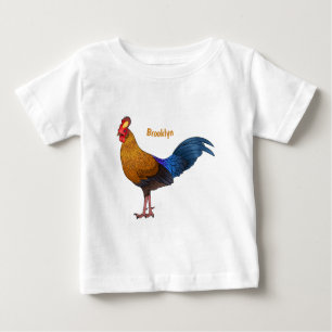 Abbildung zum Cartoon von Sri Lankischer Dschungel Baby T-shirt