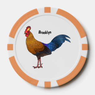 Abbildung zum Cartoon von Sri Lankischer Dschungel Pokerchips