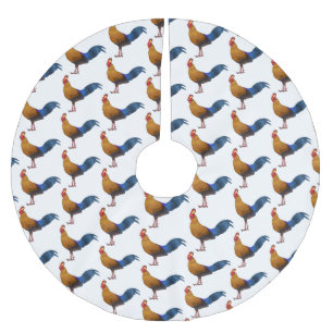 Abbildung zum Cartoon von Sri Lankischer Dschungel Polyester Weihnachtsbaumdecke