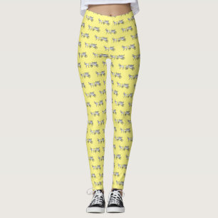 Abbildung zum Hochzeitspferd & Kutsche Cartoon Leggings