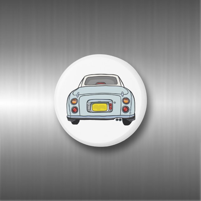 Abbildungen Pale Aqua Figaro Auto Magnet (Fun figgy magnet just for you. Handy for checking for rust on your pale aqua figaro car)