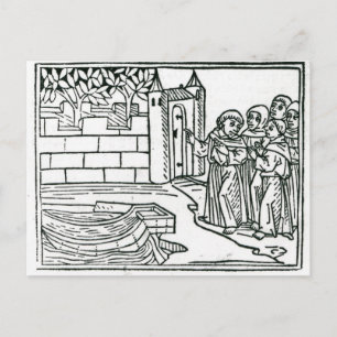 Abbildungen von "Die Reise von St. Brendan" Postkarte