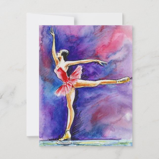 ABBIRTHTAG ODER SKATEN-PARTY EINLADUNG (Vorderseite)