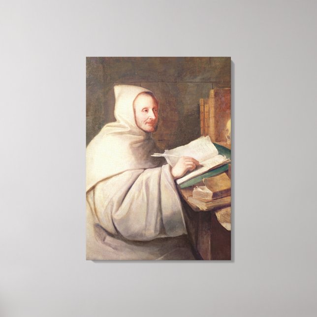 Abbot Armand-Jean le Bouthillier de Rance Leinwanddruck (Vorderseite)