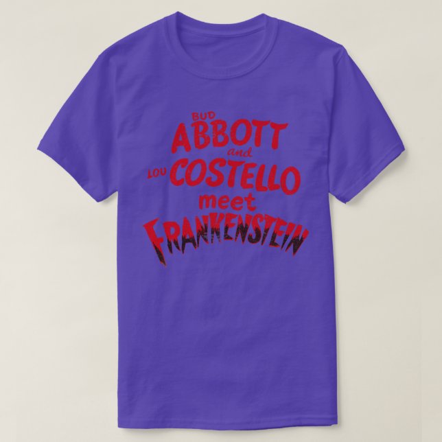 Abbot und Costello treffen sich T-Shirt (Design vorne)