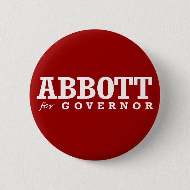 ABBOTT FÜR GOUVERNEUR 2014 BUTTON (Vorderseite)