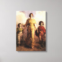 Abbott Handerson Thayer A Jungfrau Leinwand Poster