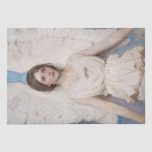 Abbott Handerson Thayer   Engel - 1887 Seidenpapier