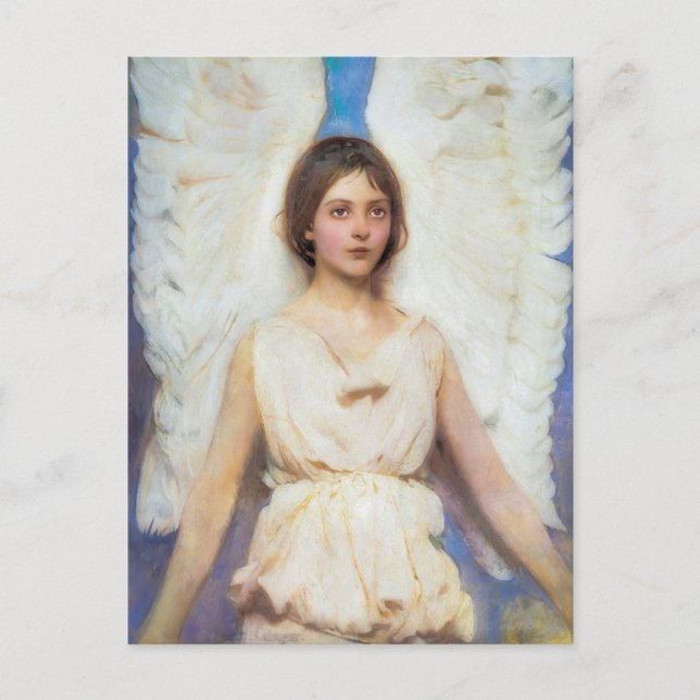 Abbott Handerson Thayer Vintag Angel Postkarte (Vorderseite)