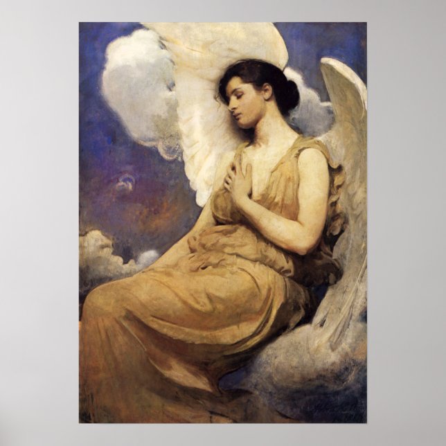 Abbott Handerson Thayer Winged Figure Poster (Vorne)
