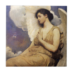 Abbott Handerson Thayer Winged Figure Tile Fliese