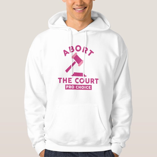 Abbruch des Gerichts Hoodie (Vorderseite)