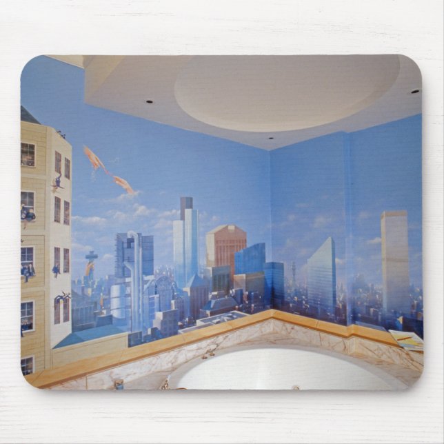 Abbruch Londons New York Mousepad (Vorne)