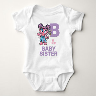 Abby Cadabby   B ist für kleine Schwester Baby Strampler