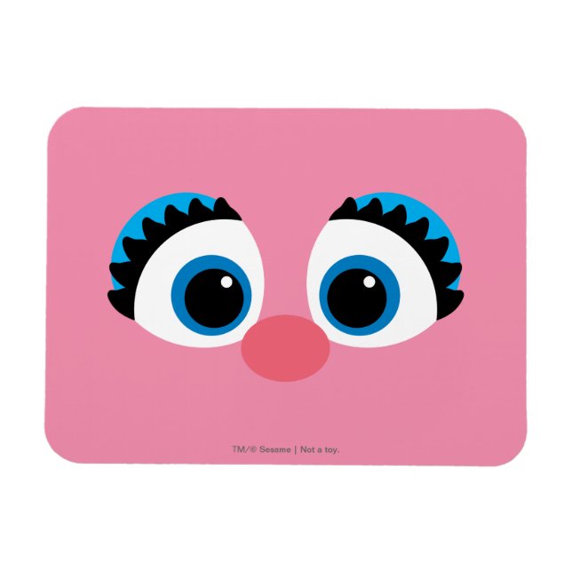 Abby Cadabby Big Face Magnet (Horizontal)