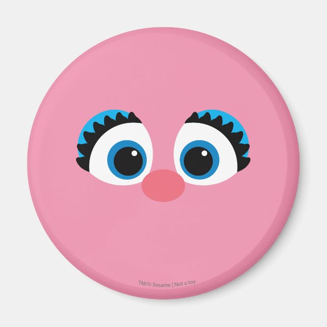 Abby Cadabby Big Face Magnet (Vorne)