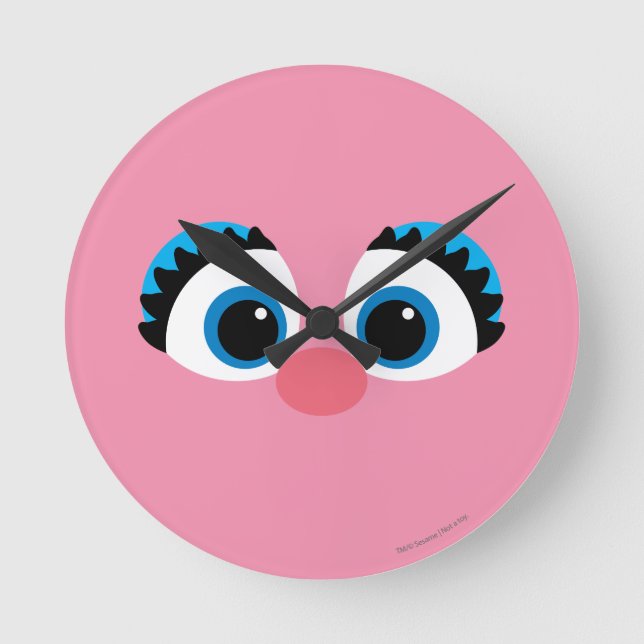 Abby Cadabby Big Face Runde Wanduhr (Vorderseite)