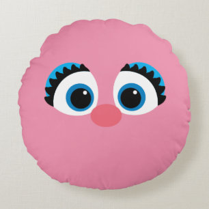 Abby Cadabby Big Face Rundes Kissen