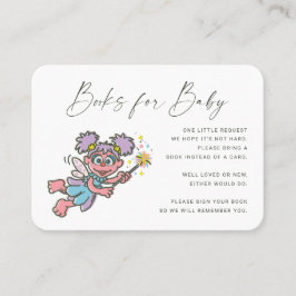 Abby Cadabby Buchanfrage Beilage Platzkarte