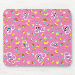 Abby Cadabby Cupcake-Party-Muster Mousepad