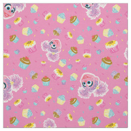 Abby Cadabby Cupcake Party Pattern Stoff