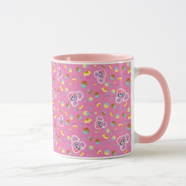 Abby Cadabby Cupcake Party Pattern Tasse (Rechts)